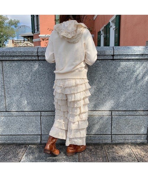 PINK HOUSE（ピンクハウス）の「リボンいっぱいトレーナー（スウェット・レディース・キナリ/レッド/ピンク・フリー）」の11枚目の写真