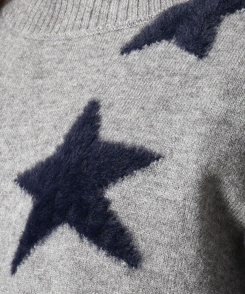 fredy repit（フレディレピ）の「星ジャガード ボトルネックプルオーバーニット（ニット/セーター・レディース・ブルー系その他4/ブラック系その他4/ベージュ系その他4・38）」の22枚目の写真