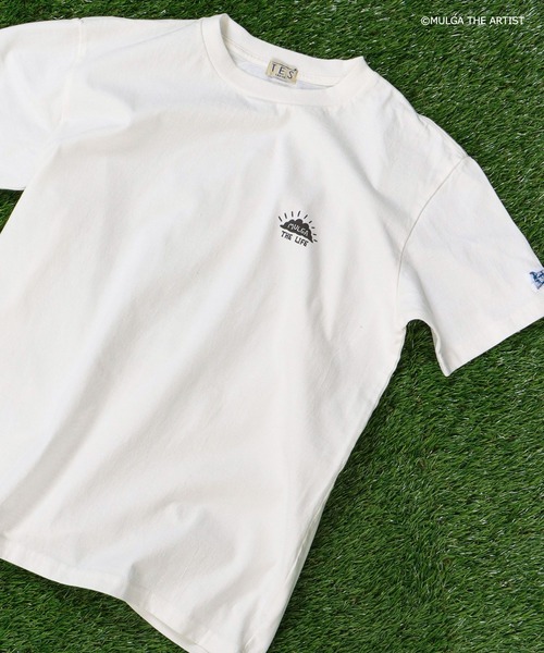 The Endless Summer（エンドレスサマー）の「TES×MULGA THE LIFE T-007 / Tシャツ（Tシャツ/カットソー・メンズ・ホワイト/ピンク系その他4・SMALL/MEDIUM/LARGE/X-LARGE）」の10枚目の写真