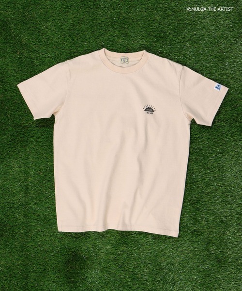 The Endless Summer（エンドレスサマー）の「TES×MULGA THE LIFE T-007 / Tシャツ（Tシャツ/カットソー・メンズ・ホワイト/ピンク系その他4・SMALL/MEDIUM/LARGE/X-LARGE）」の15枚目の写真