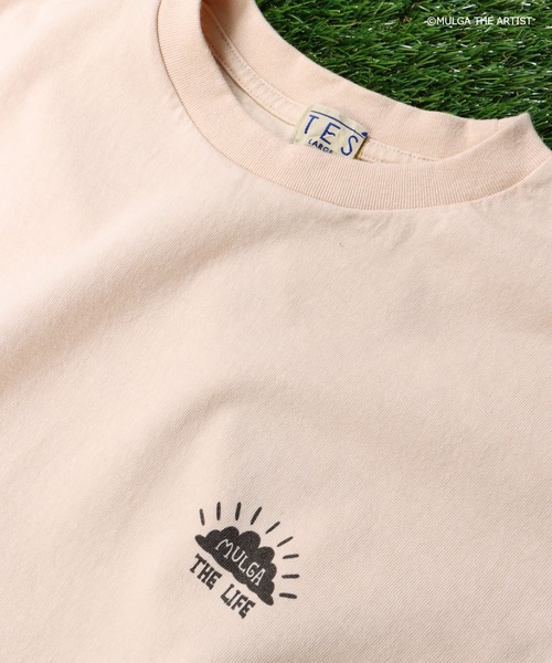 The Endless Summer（エンドレスサマー）の「TES×MULGA THE LIFE T-007 / Tシャツ（Tシャツ/カットソー・メンズ・ホワイト/ピンク系その他4・SMALL/MEDIUM/LARGE/X-LARGE）」の19枚目の写真