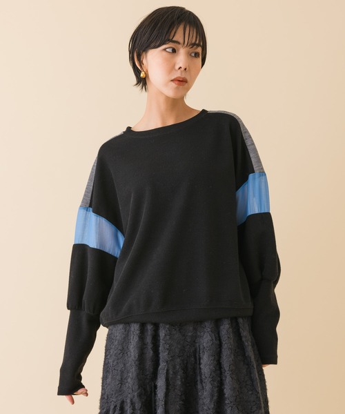 セール Katharine Katharine Ross キャサリンロス のファッション Katharine Picnic Ross Ross ボリュームスリーブ配色