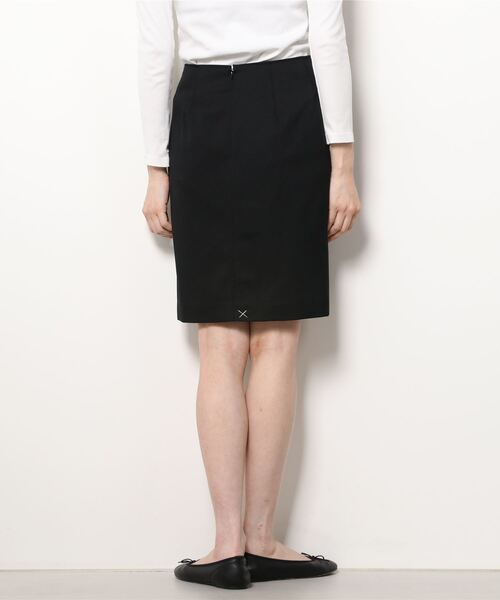 TRUDEA(トルディア)の「【シーズンレス】2レングスタイトスカート(52㎝丈)(スカート・レディース・ブラック/ベージュ/ネイビー/ピンク/ブラック×ホワイト/ライトグレー・SMALL/MEDIUM/LARGE/X-SMALL)」の8枚目の写真