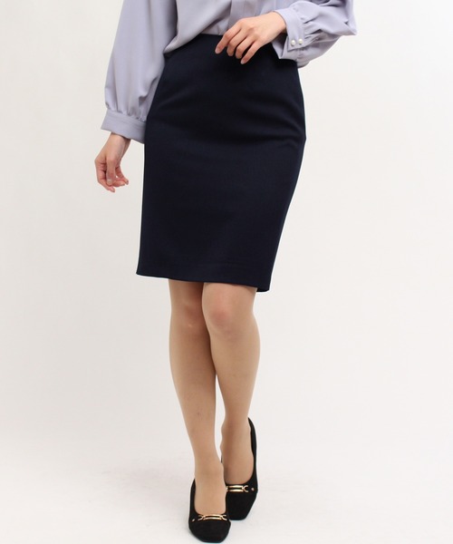 TRUDEA(トルディア)の「【シーズンレス】2レングスタイトスカート(52㎝丈)(スカート・レディース・ブラック/ベージュ/ネイビー/ピンク/ブラック×ホワイト/ライトグレー・SMALL/MEDIUM/LARGE/X-SMALL)」の9枚目の写真