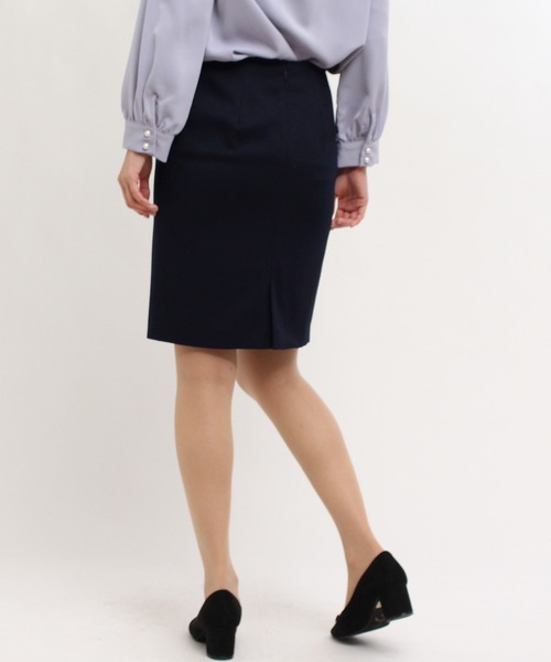 TRUDEA(トルディア)の「【シーズンレス】2レングスタイトスカート(52㎝丈)(スカート・レディース・ブラック/ベージュ/ネイビー/ピンク/ブラック×ホワイト/ライトグレー・SMALL/MEDIUM/LARGE/X-SMALL)」の12枚目の写真