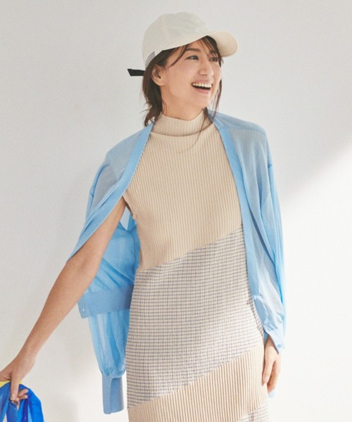 emmi(エミ)の「【emmi atelier】袖ボリュームシアーカーデ(カーディガン/ボレロ・レディース・ホワイト/ライトブルー/ブラック・FREE)」の18枚目の写真