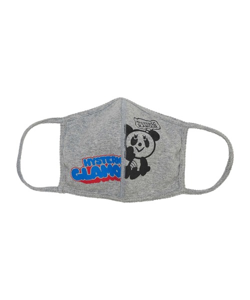 HYSTERIC GLAMOUR（ヒステリックグラマー）の「RAINBOW PANDA マスク（マスク・レディース・グレー/ミント/ピンク・SMALL/MEDIUM）」の6枚目の写真