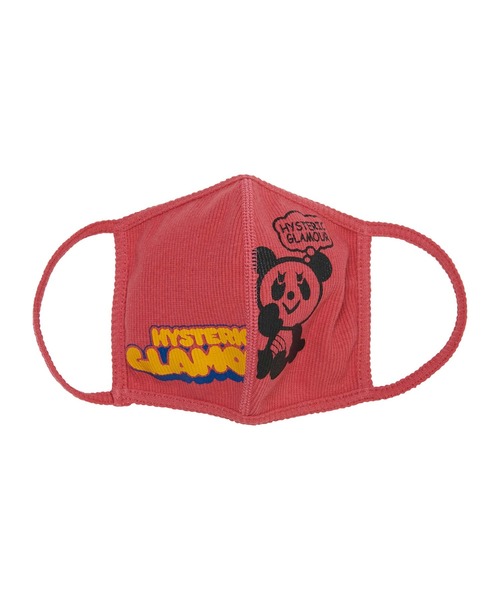 HYSTERIC GLAMOUR（ヒステリックグラマー）の「RAINBOW PANDA マスク（マスク・レディース・グレー/ミント/ピンク・SMALL/MEDIUM）」の4枚目の写真