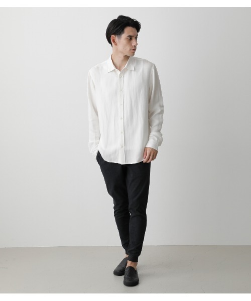 AZUL by moussy（アズールバイマウジー）の「EASY ACTION SLIM JOGGER/イージーアクションスリムジョガー（その他パンツ・メンズ・チャコールグレー/杢グレー/ブラック・LARGE/X-LARGE/X-SMALL/MEDIUM/SMALL）」の5枚目の写真