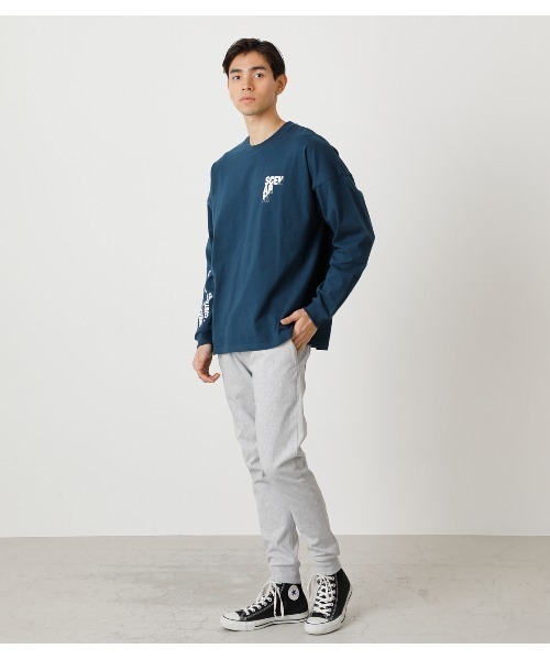 AZUL by moussy（アズールバイマウジー）の「EASY ACTION SLIM JOGGER/イージーアクションスリムジョガー（その他パンツ・メンズ・チャコールグレー/杢グレー/ブラック・LARGE/X-LARGE/X-SMALL/MEDIUM/SMALL）」の14枚目の写真