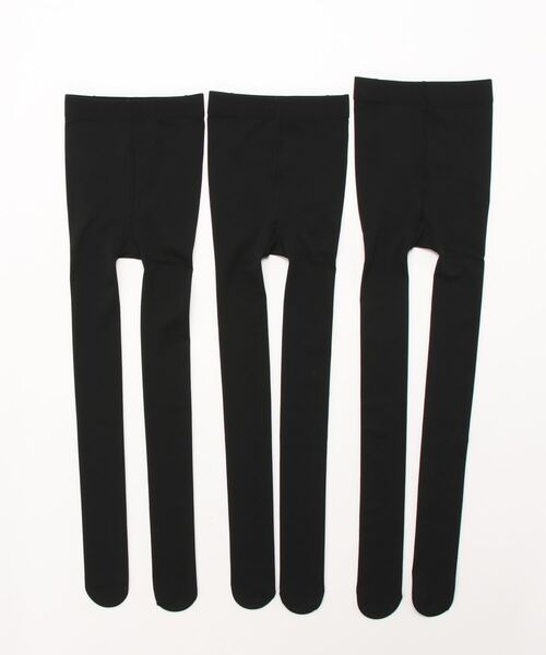 Lace Ladies（レースレディース）の「透け感フェイクタイツ 3枚セット（タイツ/ストッキング・レディース・グレー/ベージュ/ブラック/ブラウン・FREE）」の8枚目の写真