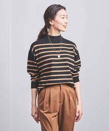 UNITED ARROWS | ＜UNITED ARROWS＞カラーボーダー ハイネック ニット B(ニット/セーター)