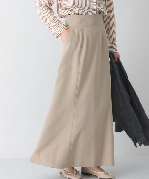 URBAN RESEARCH ROSSO WOMEN（アーバンリサーチ　ロッソ）の「ナロースリットロングスカート（スカート・レディース・ピンク/ベージュ/グリーン・38/36）」の4枚目の写真