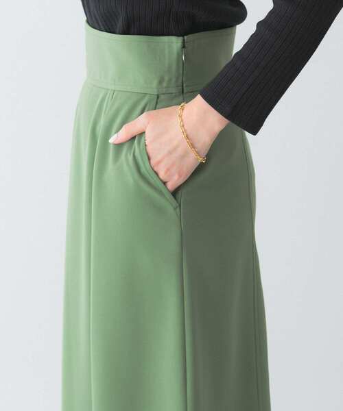 URBAN RESEARCH ROSSO WOMEN（アーバンリサーチ　ロッソ）の「ナロースリットロングスカート（スカート・レディース・ピンク/ベージュ/グリーン・38/36）」の20枚目の写真