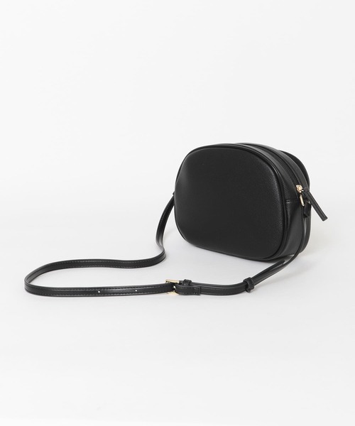 SENSE OF PLACE by URBAN RESEARCH(センスオブプレイスバイアーバンリサーチ)の「ヴィンテージライクシボショルダーバッグ(ショルダーバッグ・レディース・ブラック/グリーン/アイボリー/ベージュ系その他・ONE)」の11枚目の写真