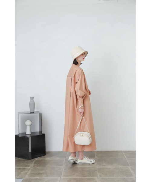 SENSE OF PLACE by URBAN RESEARCH(センスオブプレイスバイアーバンリサーチ)の「ヴィンテージライクシボショルダーバッグ(ショルダーバッグ・レディース・ブラック/グリーン/アイボリー/ベージュ系その他・ONE)」の5枚目の写真