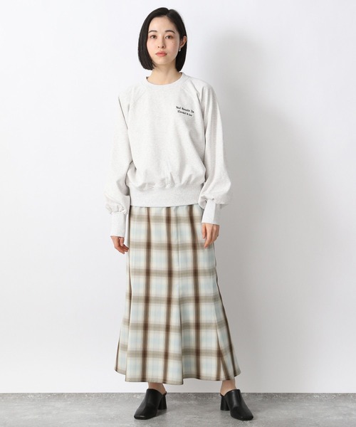 LOWRYS FARM（ローリーズファーム）の「ＳＴＹＬＥＵＰチェックマーメイドスカート　266216（スカート・レディース・ホワイト系その他/ブラック系その他/ブルー系その他/イエロー系その他・SMALL/MEDIUM/LARGE）」の18枚目の写真