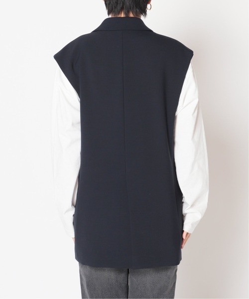 JOURNAL STANDARD L'ESSAGE キンボタンニットベスト 紺 journal