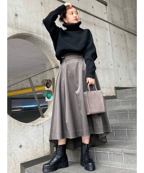 MURUA(ムルーア)の「レースアップワークブーツ(ブーツ・レディース・ブラック・35/36/37)」の7枚目の写真