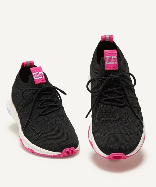fitflop(フィットフロップ)の「【fitflop/フィットフロップ】 VITAMIN FF e01 KNIT SPORTS TRAINERS スニーカー/シューズ/コンフォートシューズ(スニーカー・レディース・ブラック/ピンク/グレー/ホワイト/ネイビー・US6/US5/US7/US6.5/US8/US7.5/US5.5)」の12枚目の写真