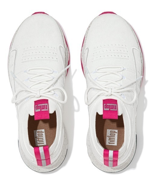 fitflop(フィットフロップ)の「【fitflop/フィットフロップ】 VITAMIN FF e01 KNIT SPORTS TRAINERS スニーカー/シューズ/コンフォートシューズ(スニーカー・レディース・ブラック/ピンク/グレー/ホワイト/ネイビー・US6/US5/US7/US6.5/US8/US7.5/US5.5)」の8枚目の写真