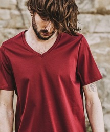 mt7728- シルケットスムースV-N-T Tシャツ