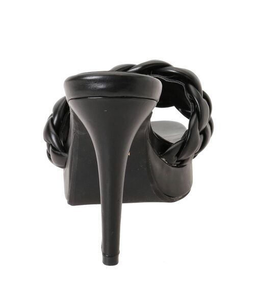 GYDA（ジェイダ）の「スクエアメッシュミュール（サンダル・レディース・ブラック/オフホワイト・SMALL/MEDIUM/LARGE）」の14枚目の写真