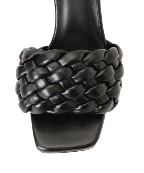 GYDA（ジェイダ）の「スクエアメッシュミュール（サンダル・レディース・ブラック/オフホワイト・SMALL/MEDIUM/LARGE）」の15枚目の写真