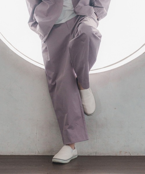 CAMBIO（カンビオ）の「mp9936-タックワイドパンツ（その他パンツ・メンズ・ブラック/ベージュ/ラベンダー/グリーン・M/L）」の14枚目の写真