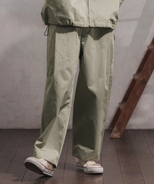 CAMBIO（カンビオ）の「mp9936-タックワイドパンツ（その他パンツ・メンズ・ブラック/ベージュ/ラベンダー/グリーン・M/L）」の20枚目の写真