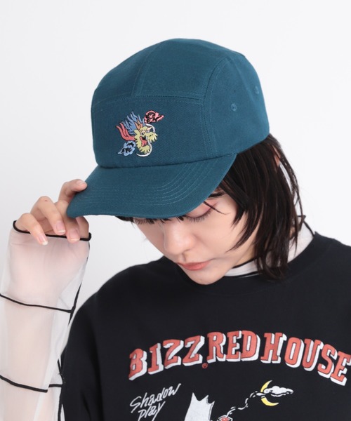 新品タグ付 RNA-N フェルトワークキャップ モカ 帽子 完売品 冬 セール】E4849 福＆ドラゴンジェットCAP（キャップ）｜RNA