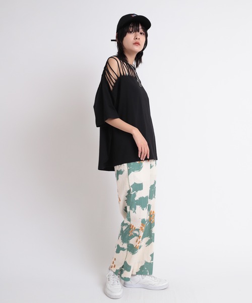 RNA（アールエヌエー）の「E4849 福＆ドラゴンジェットＣＡＰ（キャップ・レディース・ブラック/オレンジ/ブルーグリーン・FREE）」の5枚目の写真