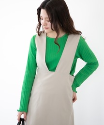 Green　Parks | ジャガードリブカットプルオーバー(Tシャツ/カットソー)