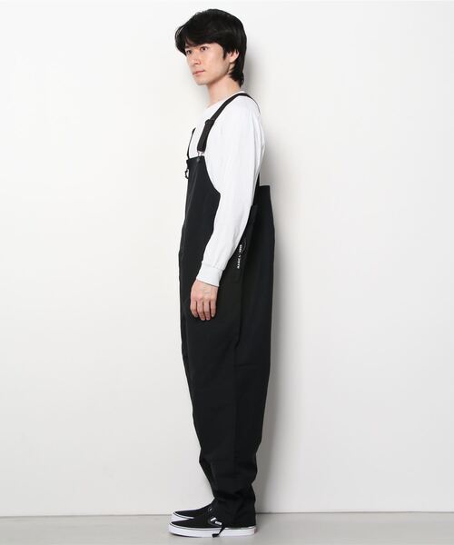 MAGIC NUMBER（マジック ナンバー）の「【MAGIC NUMBER】GROSGRAIN N-1 DECK PANTS（サロペット/オーバーオール・メンズ・ブラック/ベージュ系・30/32/34）」の4枚目の写真