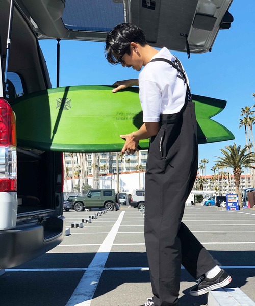 MAGIC NUMBER（マジック ナンバー）の「【MAGIC NUMBER】GROSGRAIN N-1 DECK PANTS（サロペット/オーバーオール・メンズ・ブラック/ベージュ系・30/32/34）」の15枚目の写真