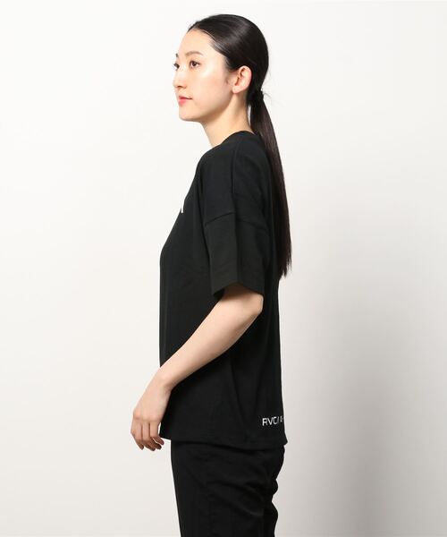 RVCA(ルーカ)の「RVCA/ルーカ ビッグシルエット ロゴTシャツ BC043-239(Tシャツ/カットソー・レディース・グリーン/ブラック/ホワイト・M/S/L)」の7枚目の写真
