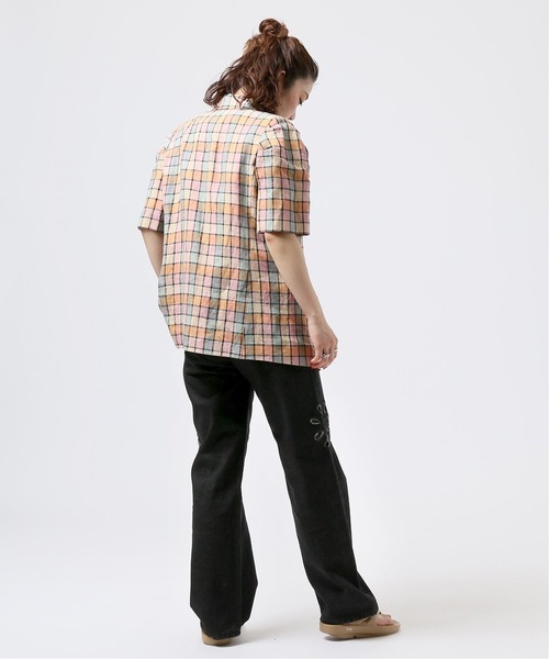JOINT WORKS（ジョイントワークス）の「J-FLOWER DENIM PANTS（デニムパンツ・レディース・ホワイト/ブラック/ブルー系その他・SMALL/MEDIUM）」の6枚目の写真