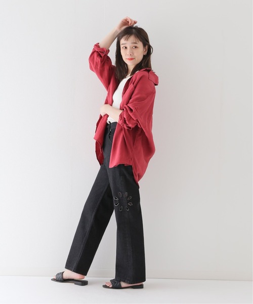 JOINT WORKS（ジョイントワークス）の「J-FLOWER DENIM PANTS（デニムパンツ・レディース・ホワイト/ブラック/ブルー系その他・SMALL/MEDIUM）」の16枚目の写真