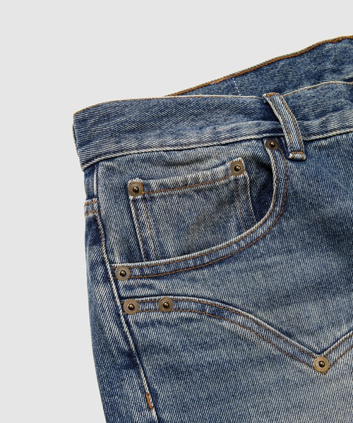 Y/Project（ワイプロジェクト）の「COWBOY CHAP JEANS（デニムパンツ