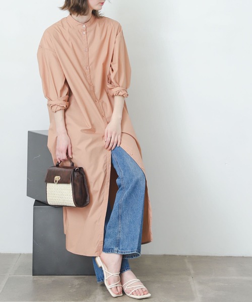 SENSE OF PLACE by URBAN RESEARCH（センスオブプレイスバイアーバンリサーチ）の「バンブーコンビショルダーバッグ（ショルダーバッグ・レディース・ブラック/ブラウン・ONE）」の4枚目の写真