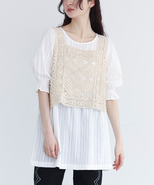 まりっぺ様　mao mado シャツブラウス&ベスト　セット まりっぺ様 mao mado シャツブラウス&ベスト セット UNISEX