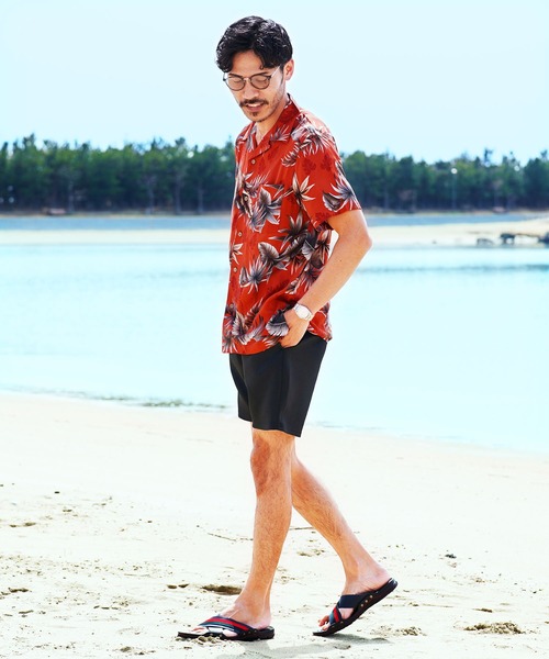 roshell（ロシェル）の「ストレッチジャージショートパンツ（その他パンツ・メンズ・ブラック/グレー/ブラック系その他/グレー系その他/グリーン系その他/イエロー系その他/ピンク系その他/オレンジ系その他/レオパード/ブラック系その他2/チャコールグレー/ライトブルー/ホワイト/エメラルド/レッド系その他/その他・MEDIUM/LARGE/X-LARGE）」の20枚目の写真