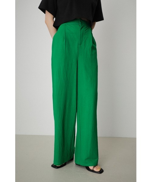 AZUL by moussy（アズールバイマウジー）の「ARCTIC FEEL RELAX WIDE COLOR PANTS/アークティックフィールリラックスワイドカラーパンツ（その他パンツ・レディース・ブルー/レッド/グリーン・SMALL/MEDIUM）」の20枚目の写真