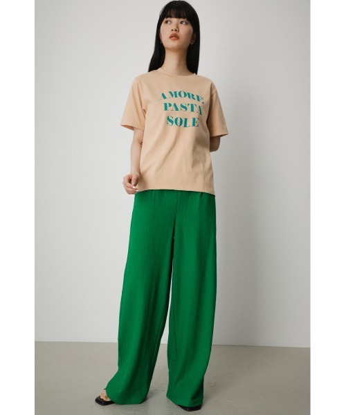 AZUL by moussy（アズールバイマウジー）の「ARCTIC FEEL RELAX WIDE COLOR PANTS/アークティックフィールリラックスワイドカラーパンツ（その他パンツ・レディース・ブルー/レッド/グリーン・SMALL/MEDIUM）」の22枚目の写真