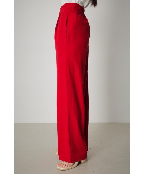 AZUL by moussy（アズールバイマウジー）の「ARCTIC FEEL RELAX WIDE COLOR PANTS/アークティックフィールリラックスワイドカラーパンツ（その他パンツ・レディース・ブルー/レッド/グリーン・SMALL/MEDIUM）」の13枚目の写真