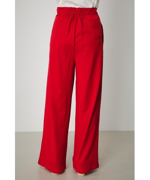 AZUL by moussy（アズールバイマウジー）の「ARCTIC FEEL RELAX WIDE COLOR PANTS/アークティックフィールリラックスワイドカラーパンツ（その他パンツ・レディース・ブルー/レッド/グリーン・SMALL/MEDIUM）」の8枚目の写真
