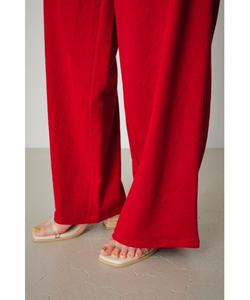 AZUL by moussy（アズールバイマウジー）の「ARCTIC FEEL RELAX WIDE COLOR PANTS/アークティックフィールリラックスワイドカラーパンツ（その他パンツ・レディース・ブルー/レッド/グリーン・SMALL/MEDIUM）」の7枚目の写真