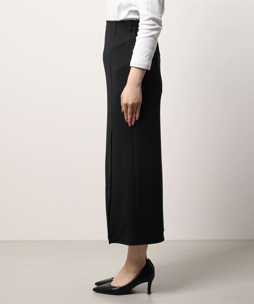 INCEDE（インシード）の「ポンチスリットタイトスカート（スカート・レディース・ブラック/オレンジ/グリーン・LL/3L/4L/TL/M）」の4枚目の写真