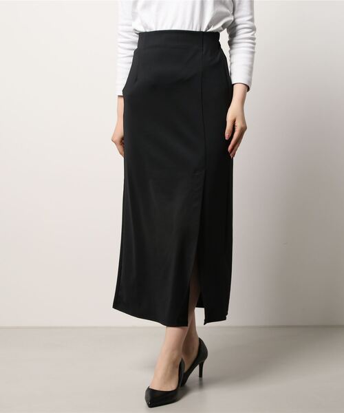 INCEDE（インシード）の「ポンチスリットタイトスカート（スカート・レディース・ブラック/オレンジ/グリーン・LL/3L/4L/TL/M）」の9枚目の写真