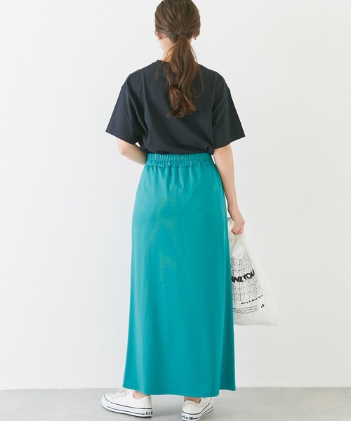 INCEDE（インシード）の「ポンチスリットタイトスカート（スカート・レディース・ブラック/オレンジ/グリーン・LL/3L/4L/TL/M）」の18枚目の写真